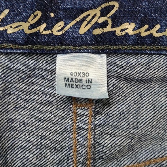 Vintage Eddie Bauer Relaxed Straight Fit Jeans 40 - Picture 6 of 9